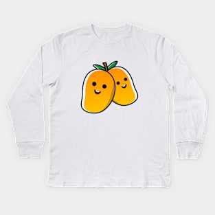 CUTE LITTLE MANGO Kids Long Sleeve T-Shirt